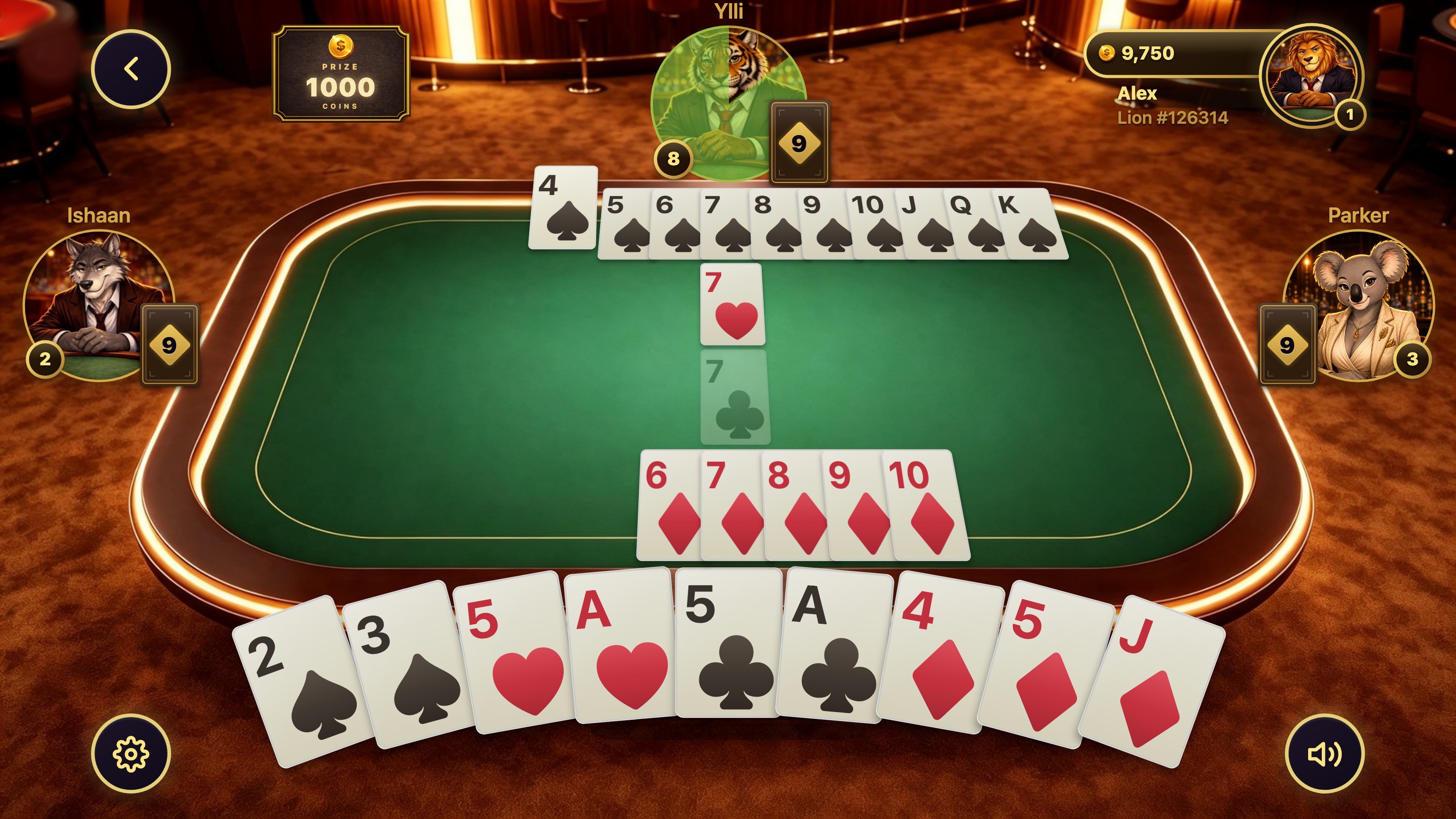 The Sevens — gameplay